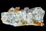 Green Fluorite Crystal Cluster - Mongolia #100744-1